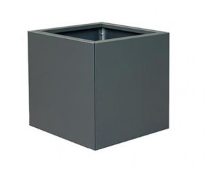 Vlakke Bloembak Antraciet 90x90x70cm A. van Elk BV
